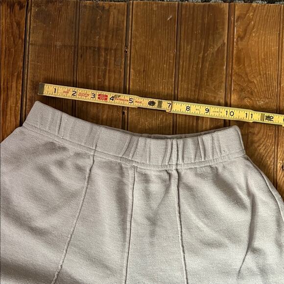 Women's vintage 90s Pants Tan stretchy stirrup - Picture 4 of 8